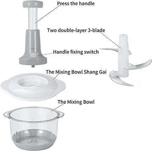 Speedy Hand Food Chopper (Multi Size)