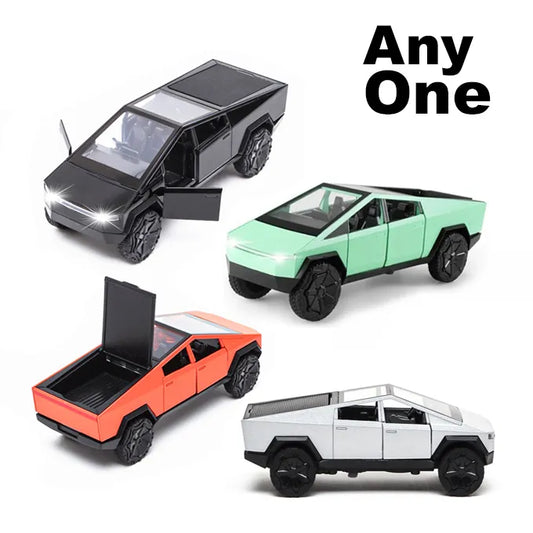 Tesla Cybertruck Kids Die-Cast Car – 1:36 Scale Black