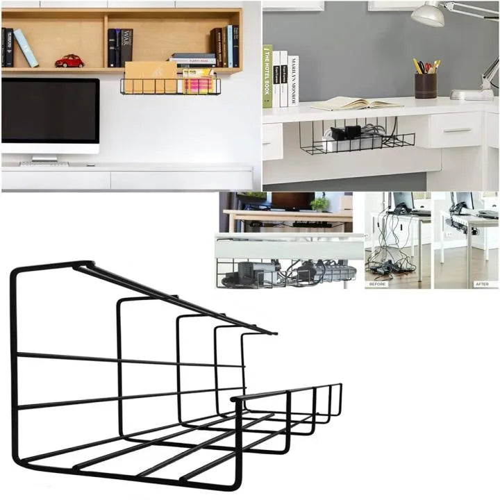 Desk & Kitchen Wire Rack – Tissue, Plates, Files