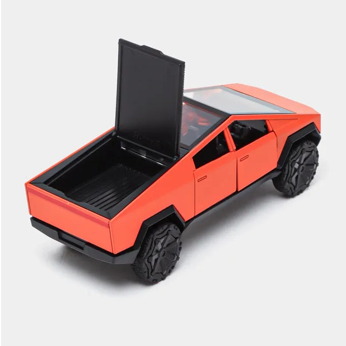 Tesla Cybertruck Kids Die-Cast Car – 1:36 Scale Black