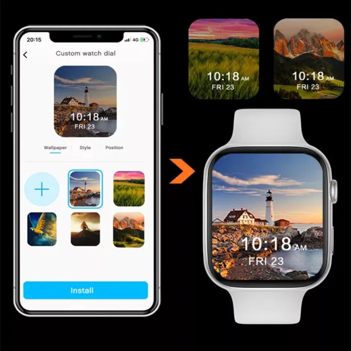 T500+ Series 6 Bluetooth Calling Watch