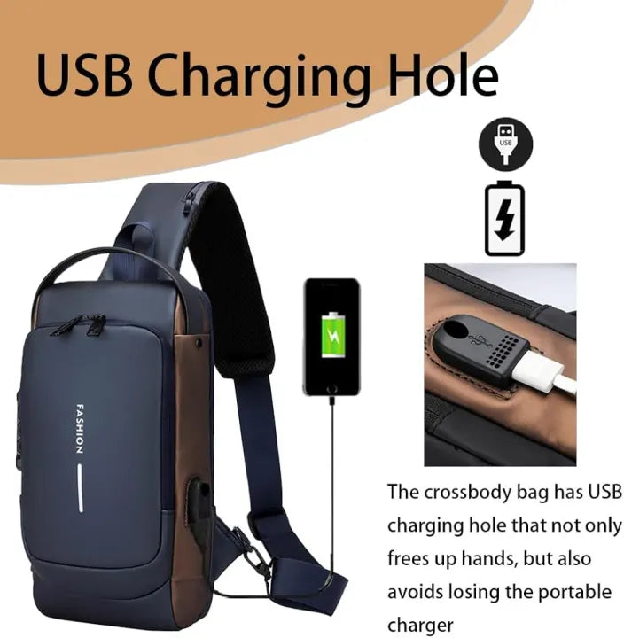 All-in-One Travel Crossbody Bag – Unisex