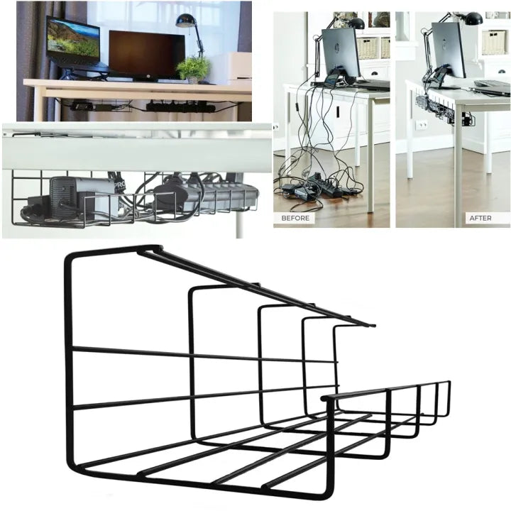 Desk & Kitchen Wire Rack – Tissue, Plates, Files