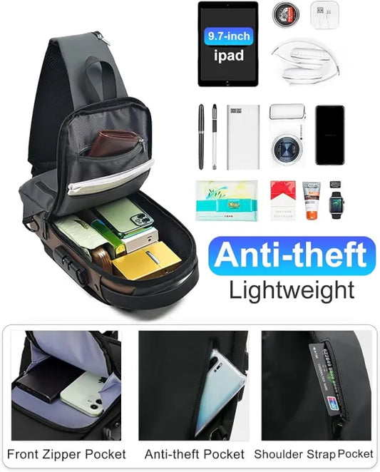 All-in-One Travel Crossbody Bag – Unisex